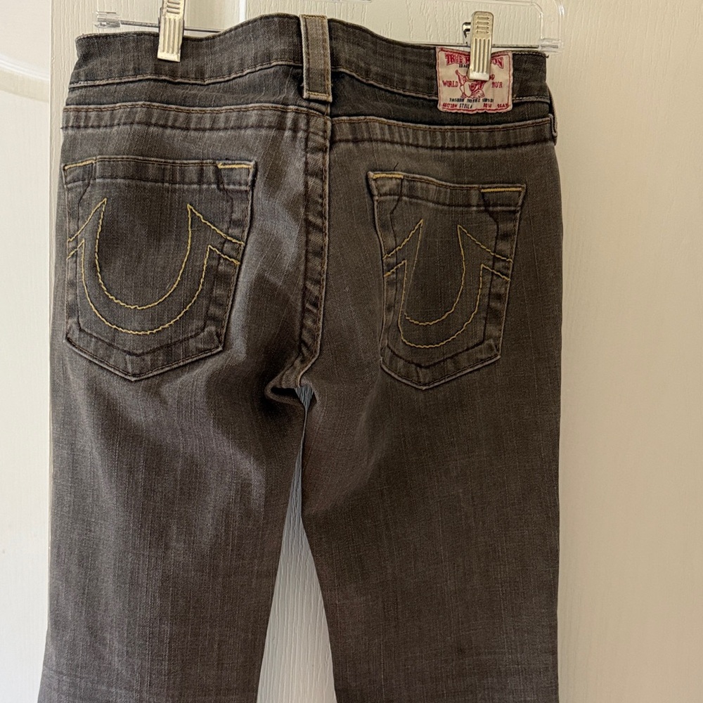 True Religion Gray Denim Pants